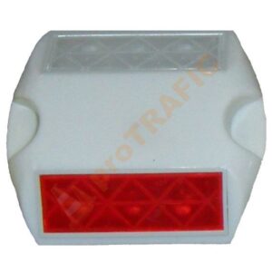 Marker plastic PVC alb
