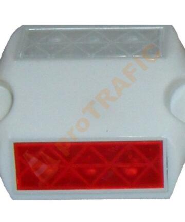 Marker plastic PVC alb