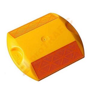 Marker plastic PVC galben rosu
