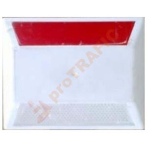 Marker plastic alb rosu