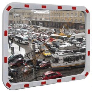 Oglinda de trafic 600 x 800 mm dreptunghiulara