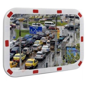 Oglinda trafic 400 x 600 mm dreptunghiulara