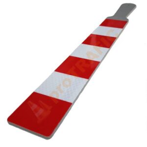 Paleta reflectorizanta de dirijare Alb Rosu