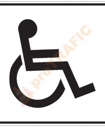 Panou aditional P13 Persoane cu handicap