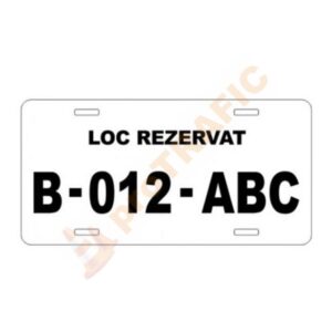 Placuta parcare loc rezervat din plastic