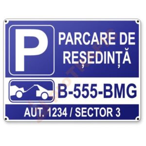 Placuta tabla loc de parcare - 5