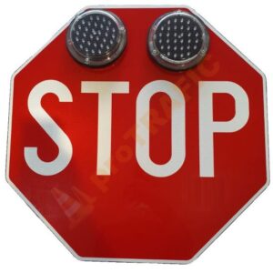 STOP cu Led